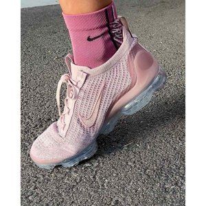 Nike Air Vapormax 2021 FK Flyknit Womens Running Shoes DJ9975-600 Pink US 6.5